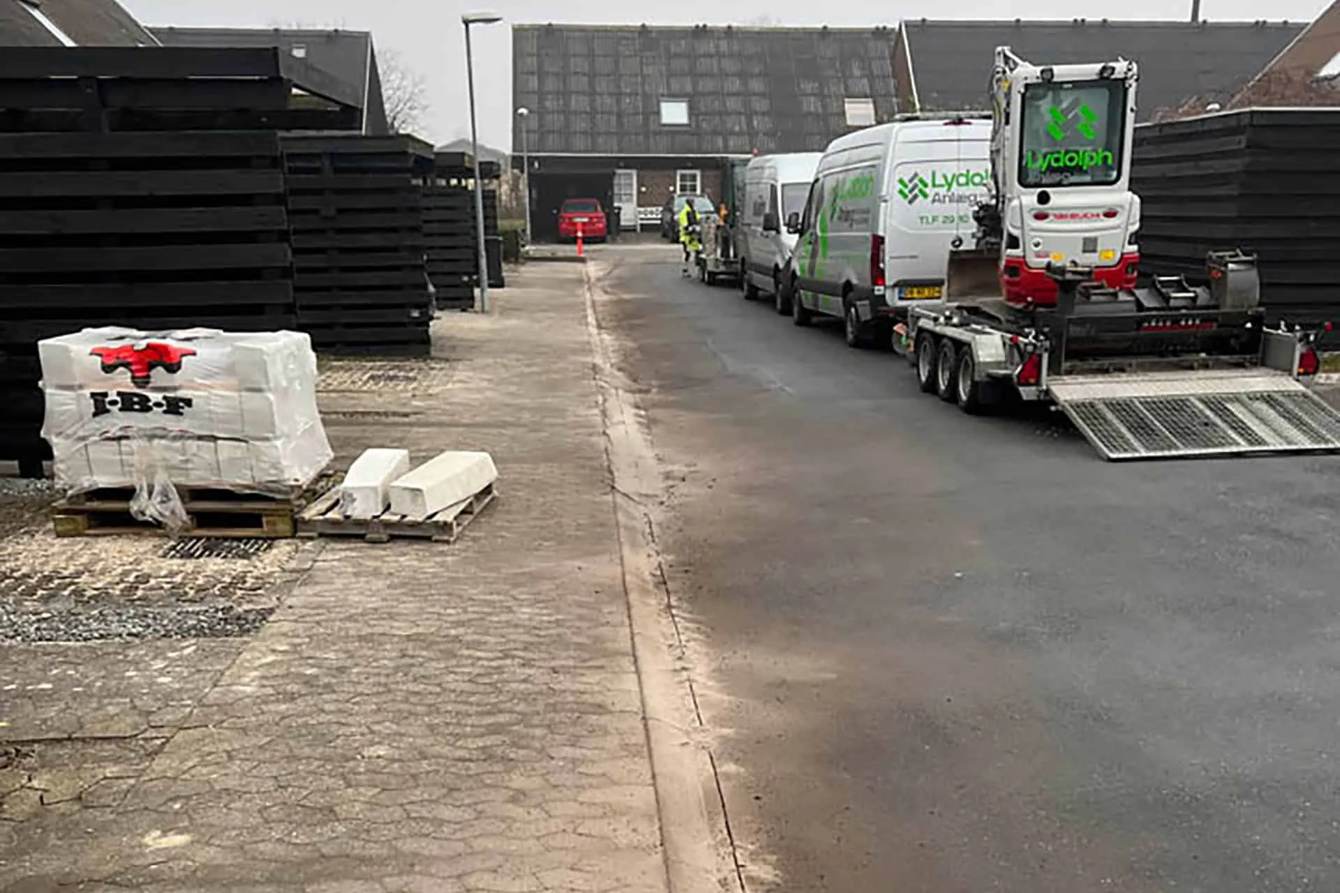 Slagelse brosten terrasse